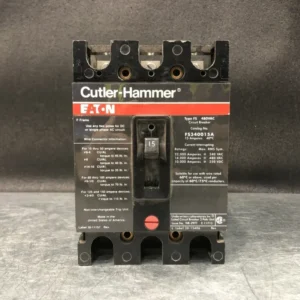 15 Amp, 3 Pole, 480 volts Circuit Breaker FS340015A