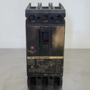 70 Amp, 3 Pole, 480 volts Circuit Breaker E43B070 met CE-keurmerk