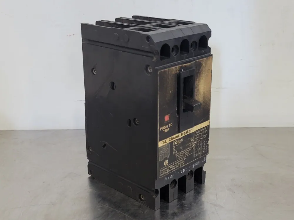 70 Amp, 3 Pole, 480 volts Circuit Breaker E43B070 met CE-keurmerk