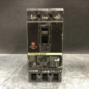 70 Amp, 3 Pole, 600 Volts Circuit Breaker E63B070