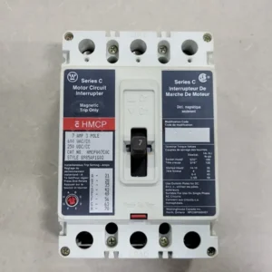 7 Amp, 3 Pole, 600 volts Circuit Breaker HMCP007C0C