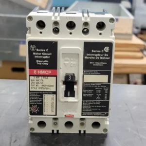 3 Amp, 3 Pole, 600 volts Circuit Breaker HMCP003A0C