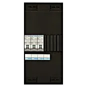 Attema Groepenkast XL Uitbreiding 3 Groepen - 11,5 x 22 cm, Grijs Zwart