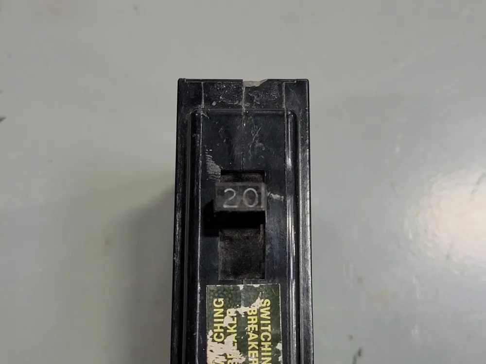 Differentieel 20 Amp, 1 Pole, 120/240 volts Circuit Breaker EQ-P120