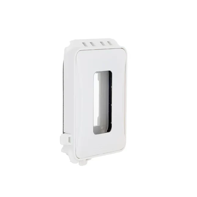 Differentieel Hubbell TayMac 1-Gang Rectangle Parelmoer Plastic Weatherproof Electrical Box Cover