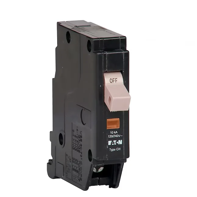Eaton Type CH 20-Amp 1-Pole Klassiek Trip Circuit Breaker