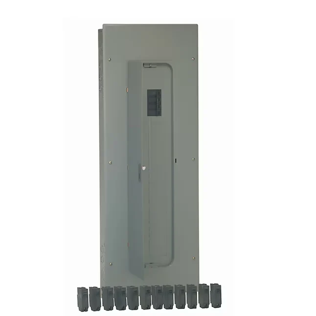 GE PowerMark Gouden 200-Amp 40-Spaces 40-Circuit Indoor Main Breaker Load Center (Value Pack)