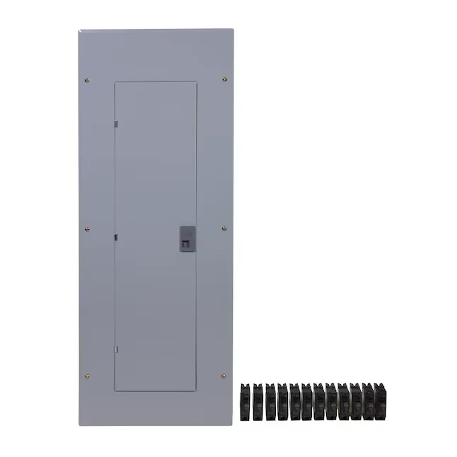 GE PowerMark Gouden 200-Amp 40-Spaces 40-Circuit Indoor Main Breaker Load Center (Value Pack)