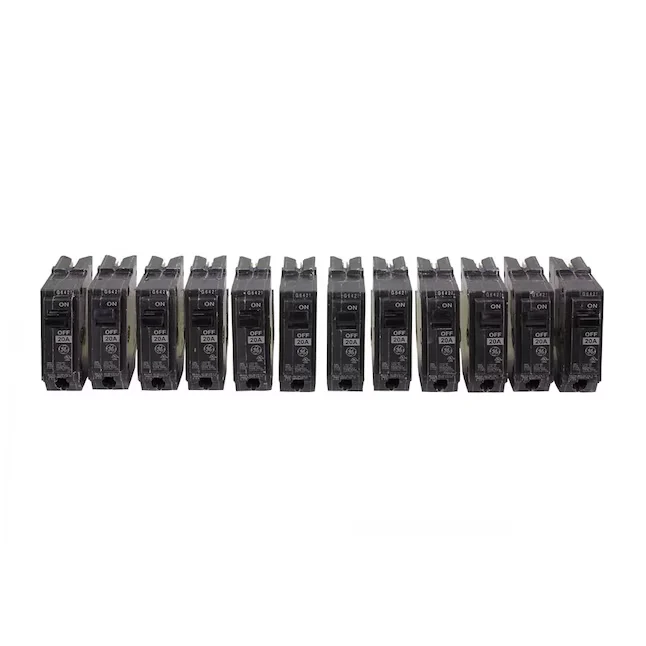 GE PowerMark Gouden 200-Amp 40-Spaces 40-Circuit Indoor Main Breaker Load Center (Value Pack)