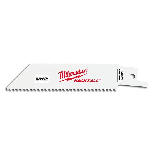 Ergonomisch MILWAUKEE 4" HACKZALL™ Multi-Material Blade (5 PACK)