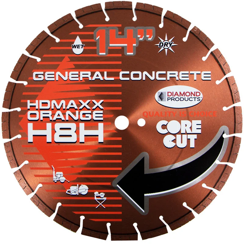 Heavy Duty Zacht oranje High Speed Blade 14