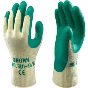 Showa werkhandschoenen - Grip 310 - latex/groene palm - maat L/9