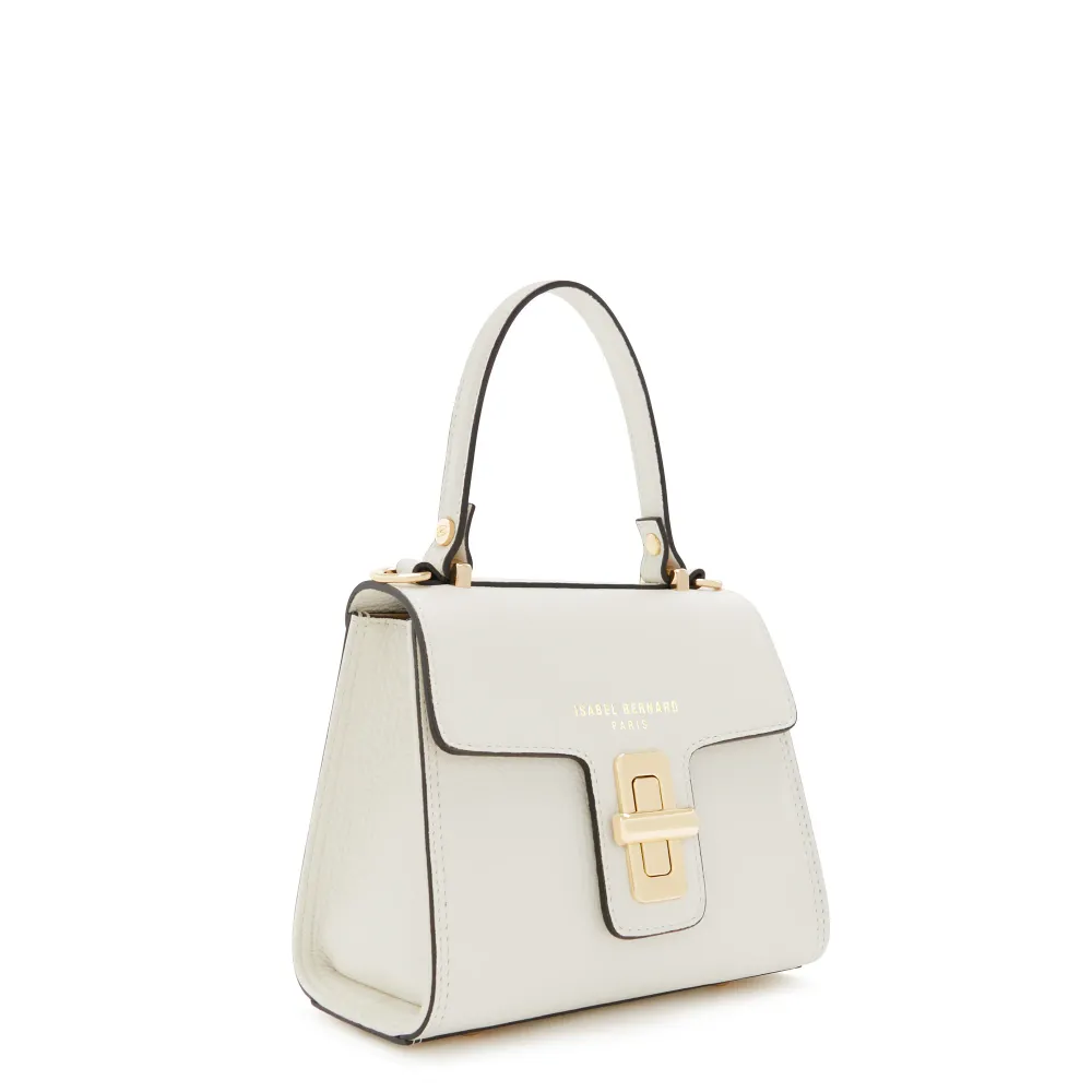 Femme Forte Simone Pocket witte leren handtas van kalfsleer