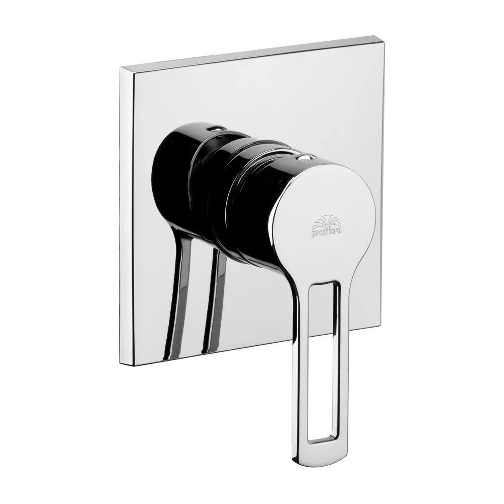 Built- shower mixer 1 outlet Paffoni Ringo series - Chroom