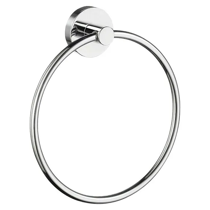 Smedbo Home Handdoekring - 170 mm, Chroom, Glanzend Eenvoudig schoon te maken