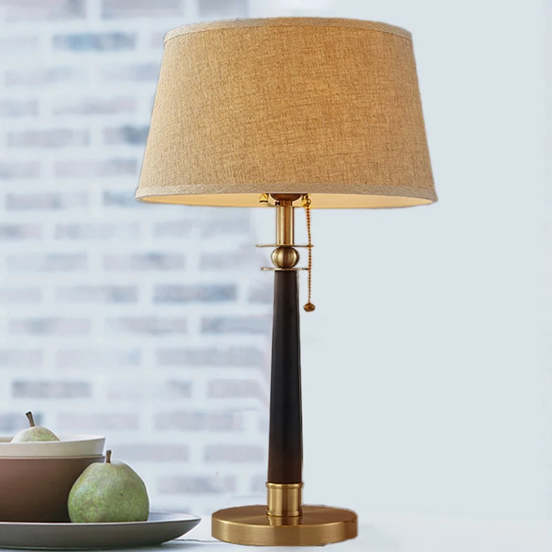 Conische taaklamp moderne stof 1-kops vlassen leeslamp met trekketting, 12"/16" groot