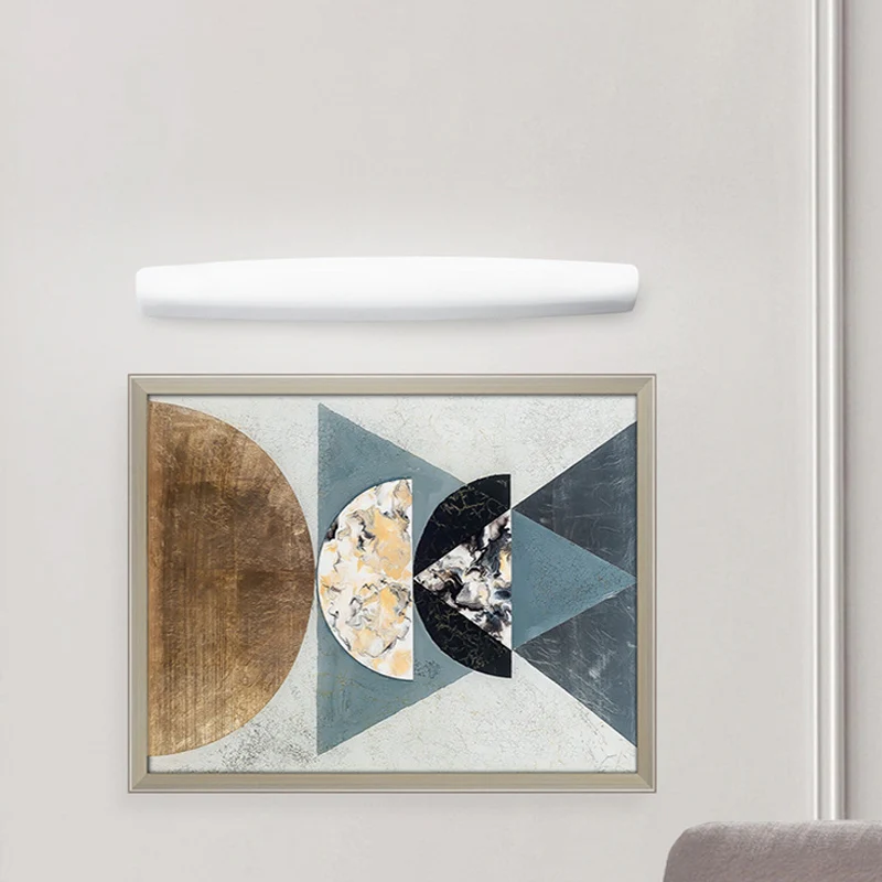 Gestroomlijnde ideeën voor wandverlichting Eenvoudige acryl LED witte ijdelheid schans warm/wit helder voor toilet