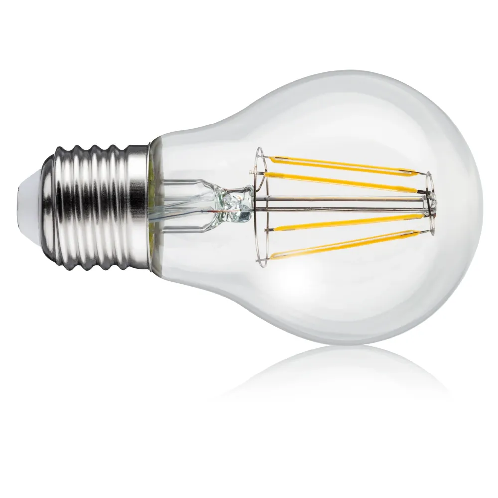 LED gloeilamp E27, 11W 230V Maclean Energy MCE280 WW warm wit 3000K 1500lm vintage edison decoratief A60 met SOS-functie
