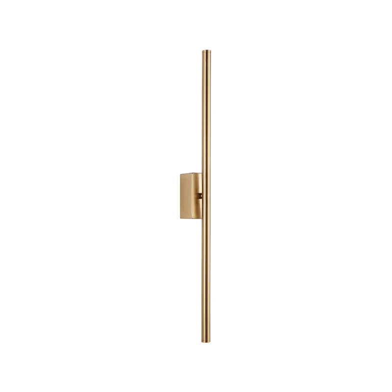 Lineair gevormde LED-wandmontagelamp Moderne acryl woonkamer wandlamp inclusief batterijen