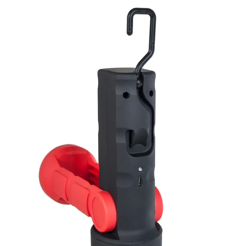 Looplamp werklamp LED XXL MCE230 Maclean Energy, 2 stuks lampen met hanger en magneet met SOS-functie