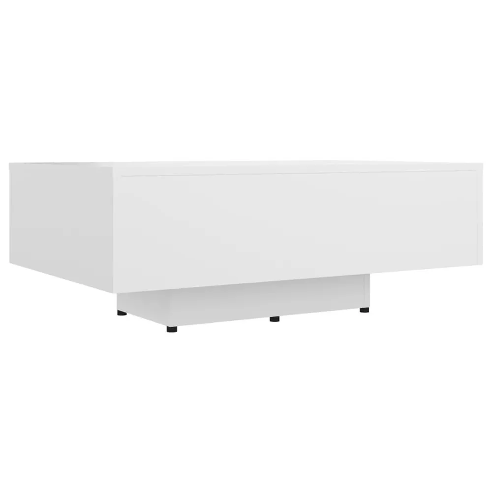 Salontafel 55x55x31 cm bewerkt hout betongrijs