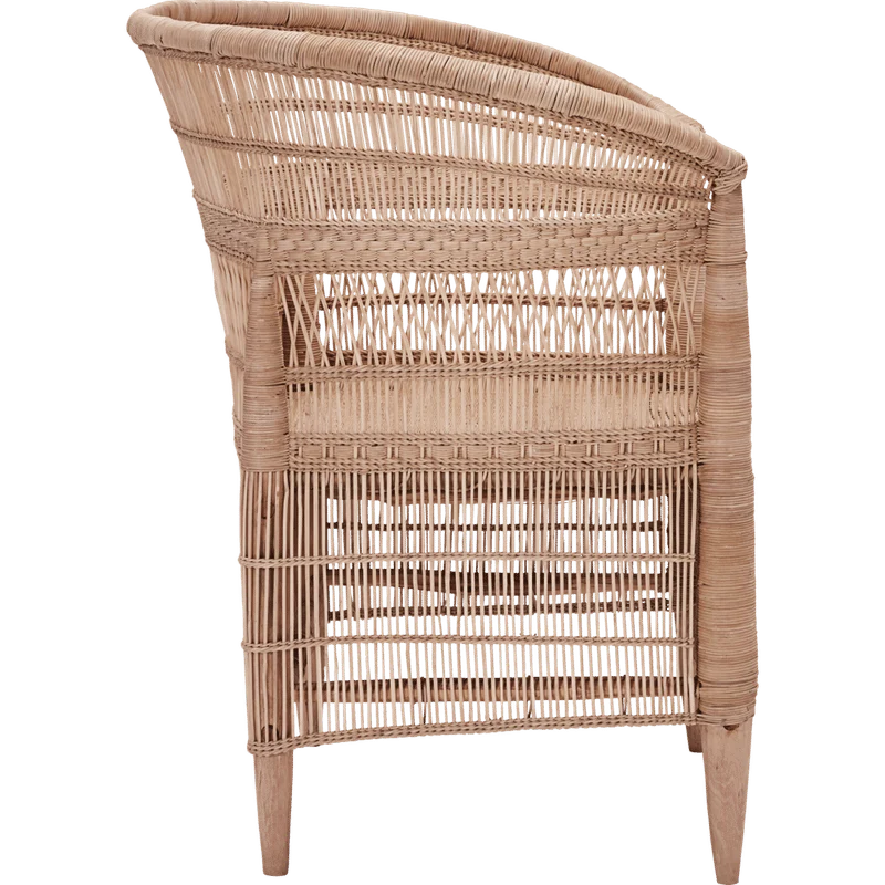 House Doctor Rika Stoel met armleuning, Naturel Heavy Duty
