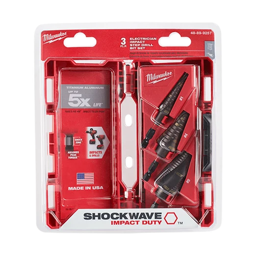 MILWAUKEE SHOCKWAVE™ IMPACT DUTY™ Electrical Kit (#1, #4, #9) Complete Set van 12