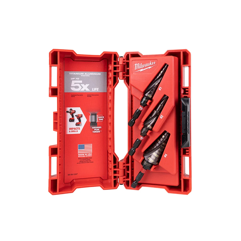 MILWAUKEE SHOCKWAVE™ IMPACT DUTY™ Electrical Kit (#1, #4, #9) Complete Set van 12
