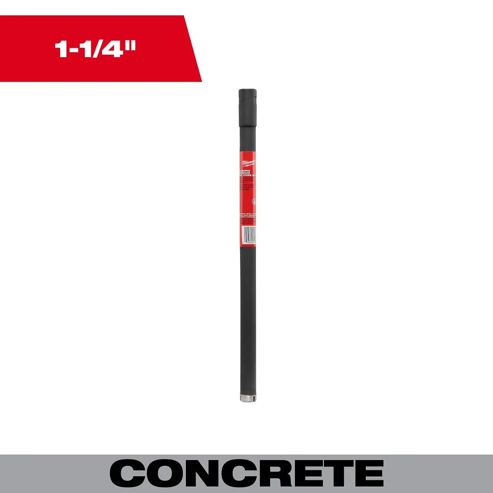 Milwaukee Tools 1-1/4" Diam Core-Premium 48-17-3012