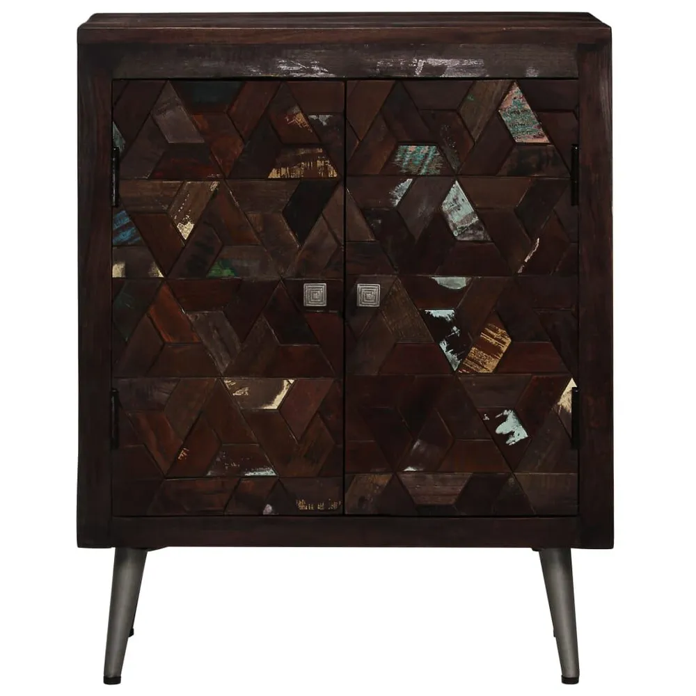 Dressoir 60x30x76 cm massief gerecycled hout