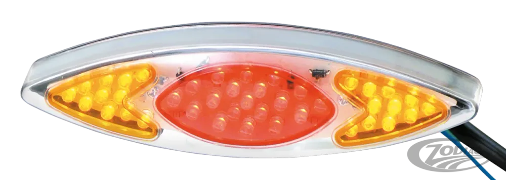 Professionele Waterdichte GZP LED taillight built- turnsign Harley-Davidson