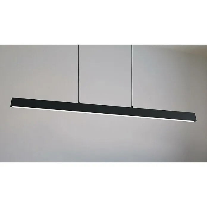 Eglo Led-hanglamp - l x b x h: 122 x 5,5 x 110 cm, 35 W, Koel wit