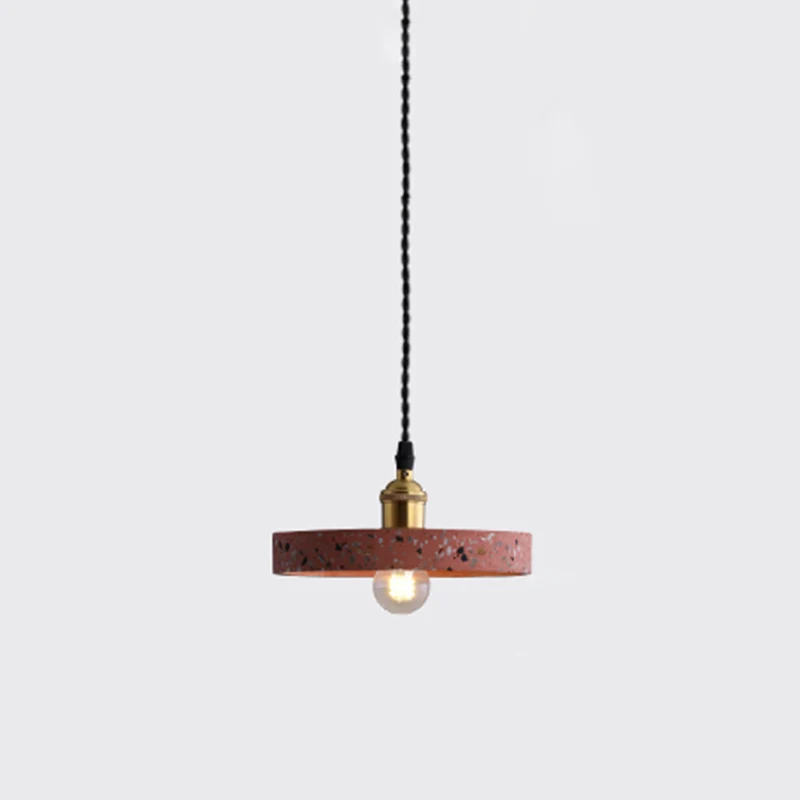 Geometrische eetkamer ophangverlichting Terrazzo 1��Head minimalistische hangende plafondlamp | 3000K | 2000 lm