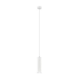 Hanglamp Franco, Wit, 100x8x8 cm, EPIKASA Zwarte Afwerking