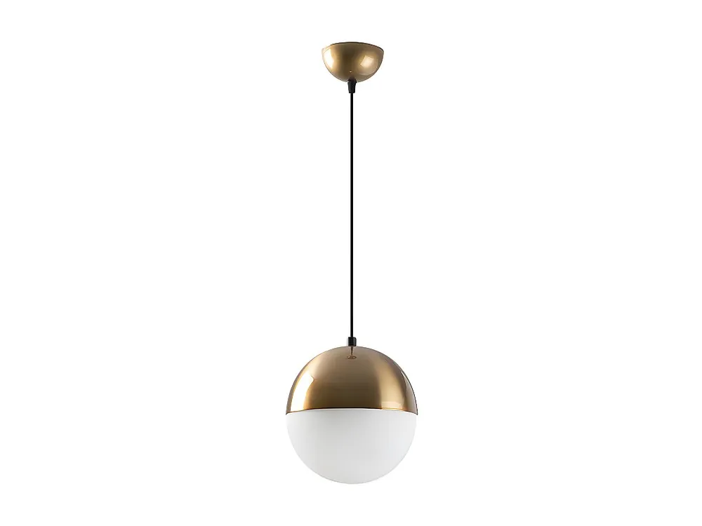 Hanglamp van metaal, hoogte verstelbaar - D20 x H21-117 cm - Goudkleurig - Koop nu voor Keuken