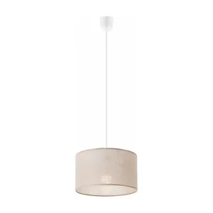 Hanglamp Vivian, Ecru, 70x35x35 cm, EPIKASA met 3 Lichtpunten