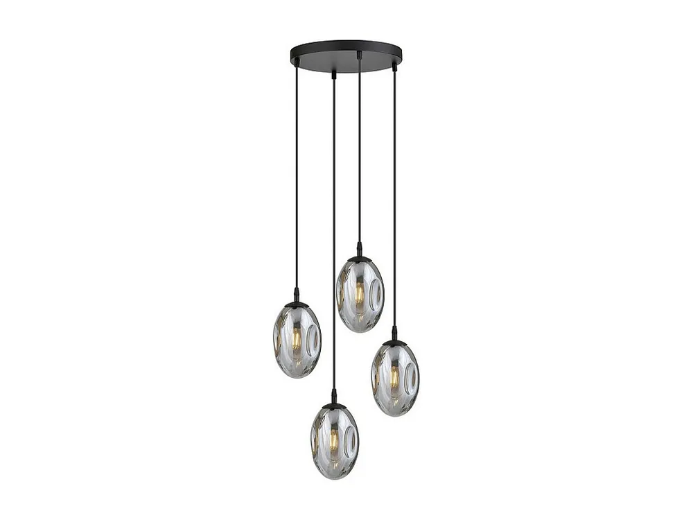 Suspension Astral, Gris, 40x100x40 cm, EPIKASA Chroom Afwerking