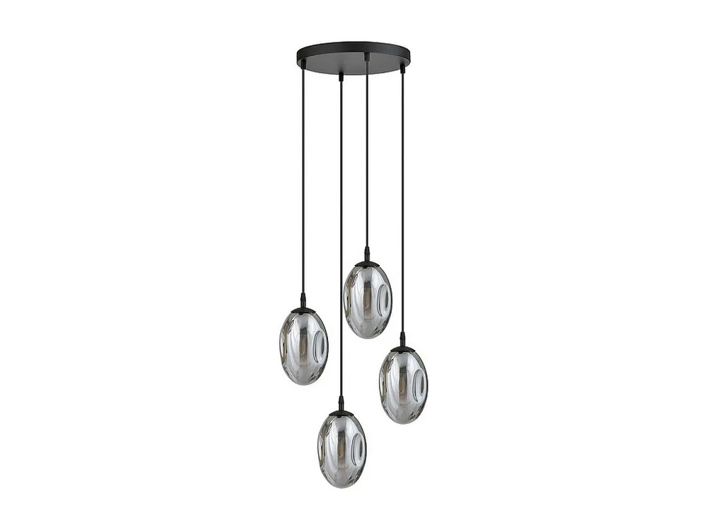 Suspension Astral, Gris, 40x100x40 cm, EPIKASA Chroom Afwerking