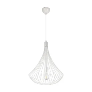 Suspension Balerina, Blanc, 38x38x90 cm, EPIKASA met Lange Kabel