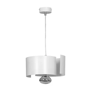 Suspension Vixon, Blanc, 30x100x30 cm, EPIKASA voor Plafondhoogte 2.4m+