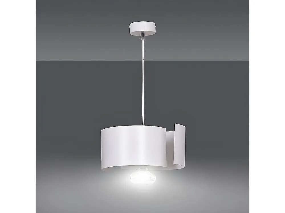 Suspension Vixon, Blanc, 30x100x30 cm, EPIKASA voor Plafondhoogte 2.4m+