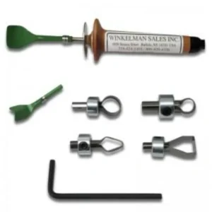 Hot Cutter Tool w/ Locking Nuts Blades