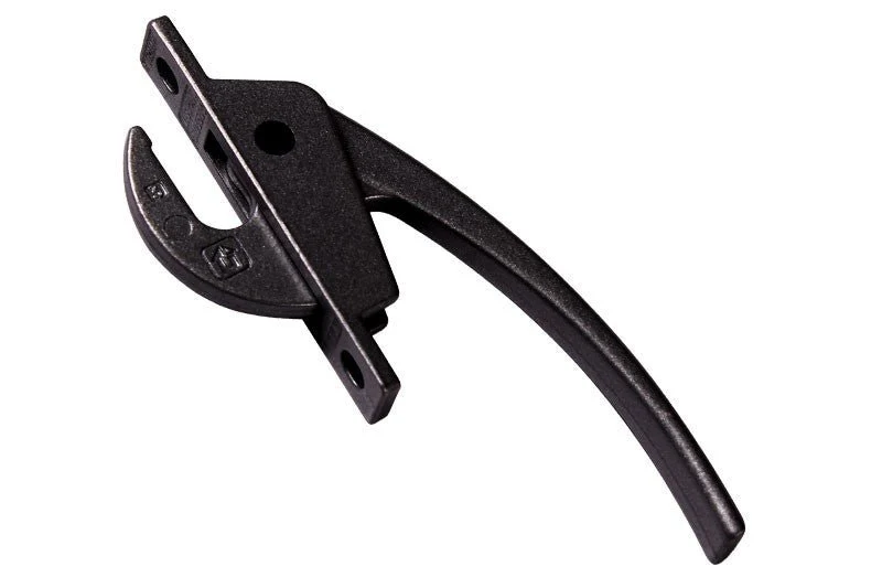 Truth Hardware Casement Window Security Locking Handle 2-3/8" Screw Holes - Zwart