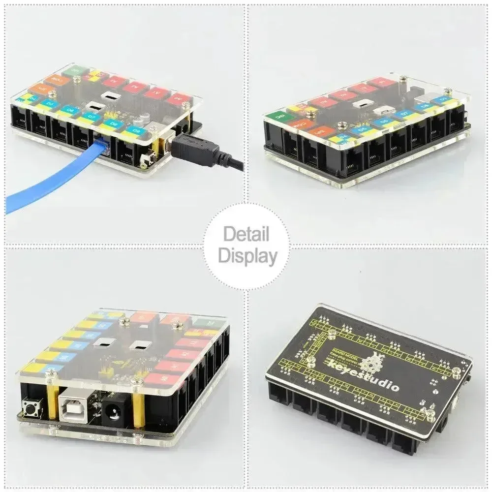 KeyeStudio RJ11 LICHT Plug Main Control Upgrade Board V2.0 Easy Install | Snel gemonteerd