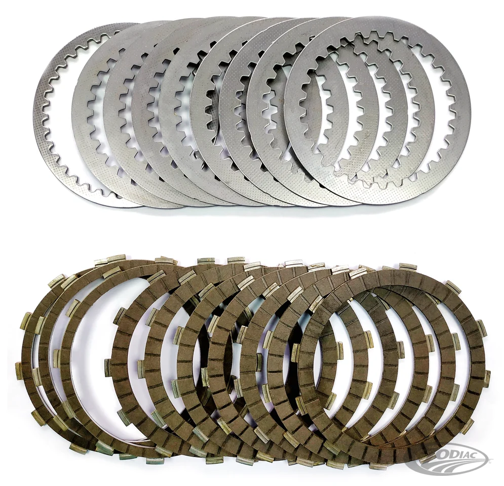 GZP BT17-UP clutch kit steels & friction Harley-Davidson