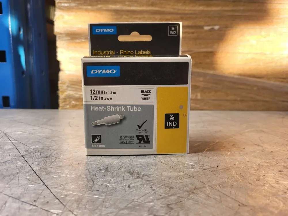1/2" Heat Shrink Tube Label 18055