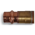 Prier C-144Y 12" Anti-Siphon Wall Hydrant - 1/2" Press Fit - Diamond, Mild Grip Handle - C-144Y12-SGH