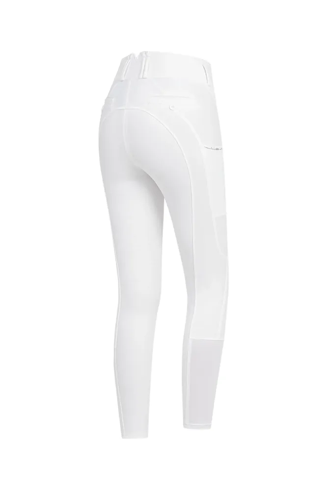 Mathilda Glam Women´s High Waist Breeches Sneeuwwit 8