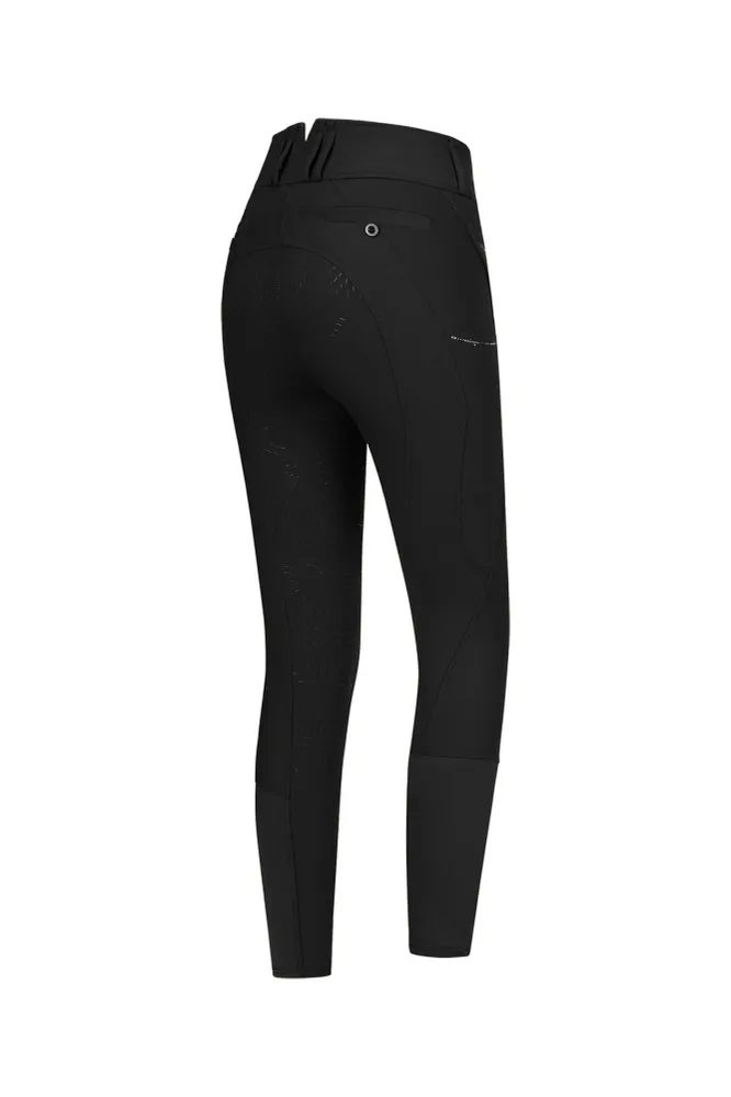 Mathilda Glam Women´s High Waist Breeches Zwart 16