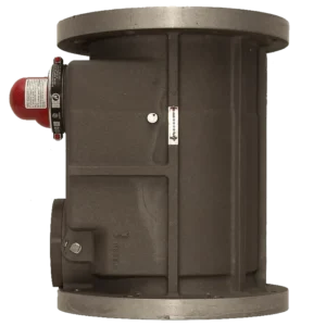 Pacific Seismic Products VT-319F Series 8" 60PSI Vertical Top Inlet Flanged High Pressure Earthquake Gas Shut-Off Valve
